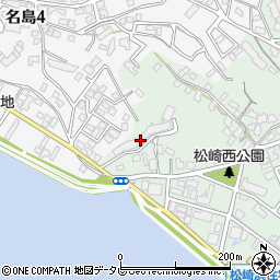ＪＧＭヴェルデヒルズ名島河畔公園Ｐ棟周辺の地図