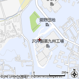 福岡県飯塚市潤野1284-1周辺の地図