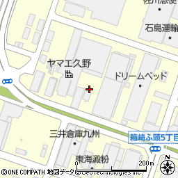 山九株式会社　福岡支店輸出入グループ周辺の地図