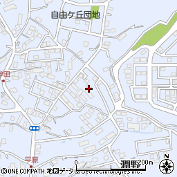 福岡県飯塚市潤野931周辺の地図