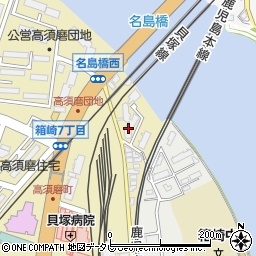 サンアイ箱崎５周辺の地図