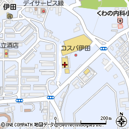ジョイフル 田川伊田店周辺の地図