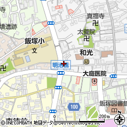 飯塚美容組合周辺の地図