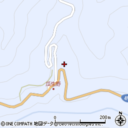 高知県吾川郡仁淀川町用居丙周辺の地図