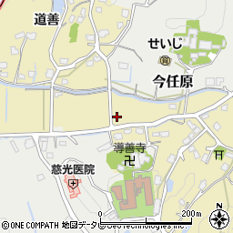 福岡県大任町（田川郡）道善周辺の地図