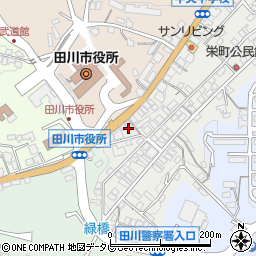 大濠カギセンター　田川店周辺の地図
