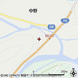 徳島県海部郡海陽町相川中野1周辺の地図
