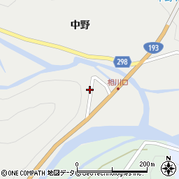 徳島県海部郡海陽町相川中野177周辺の地図