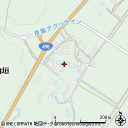 福岡県京都郡みやこ町犀川内垣639周辺の地図