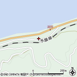 愛媛県伊予市双海町串3561周辺の地図