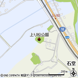 上り松公園周辺の地図