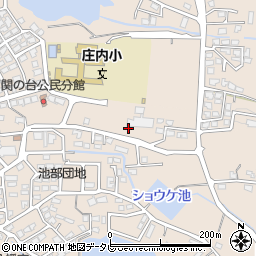 飯塚市立　庄内児童クラブ周辺の地図