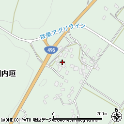 福岡県京都郡みやこ町犀川内垣666周辺の地図