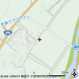 福岡県京都郡みやこ町犀川内垣299周辺の地図