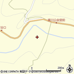 愛媛県上浮穴郡久万高原町東川5245周辺の地図