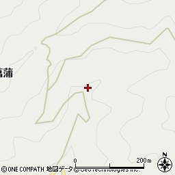 高知県高知市土佐山菖蒲461周辺の地図