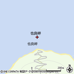 也良岬周辺の地図