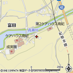 和歌山県西牟婁郡白浜町富田1338周辺の地図