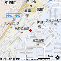 福岡県田川市栄町7周辺の地図