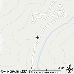 高知県高知市土佐山菖蒲1409周辺の地図