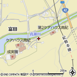和歌山県西牟婁郡白浜町富田1339周辺の地図
