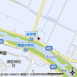 経塚アパート周辺の地図
