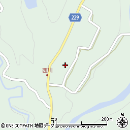和歌山県東牟婁郡古座川町西川711周辺の地図