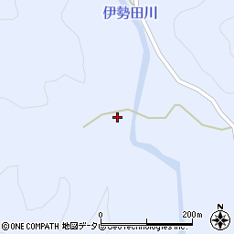 徳島県海部郡海陽町浅川上戸矢周辺の地図