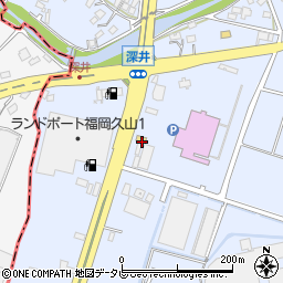 まいどおおきに食堂 福岡久山食堂周辺の地図