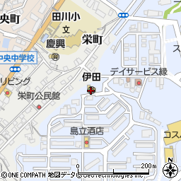 伊田周辺の地図