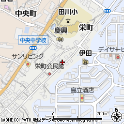 福岡県田川市栄町8周辺の地図