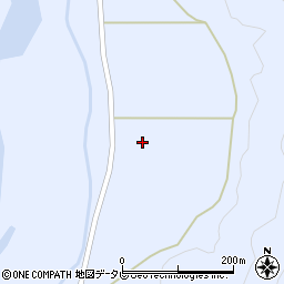 徳島県海陽町（海部郡）若松（東ノ前）周辺の地図