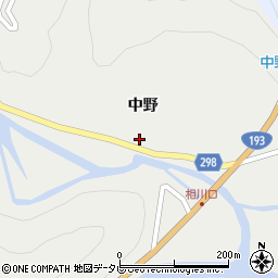 徳島県海部郡海陽町相川中野110周辺の地図