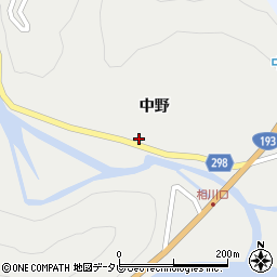 徳島県海部郡海陽町相川中野125周辺の地図