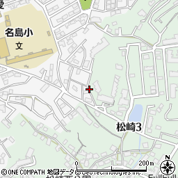 松崎3号公園周辺の地図