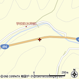 愛媛県上浮穴郡久万高原町東川4900-6周辺の地図