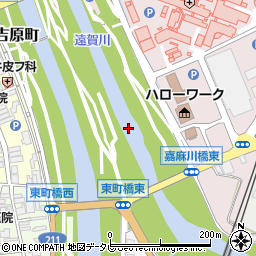 遠賀川周辺の地図
