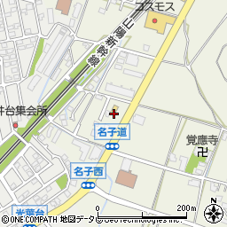 セブンイレブン福岡名子３丁目店周辺の地図
