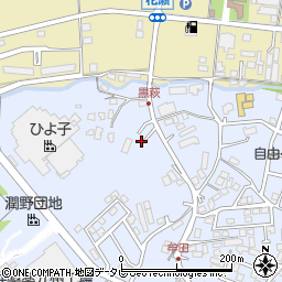 福岡県飯塚市潤野1315-10周辺の地図