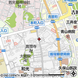メガネのサトー　本町店周辺の地図