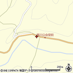 愛媛県上浮穴郡久万高原町東川2042周辺の地図