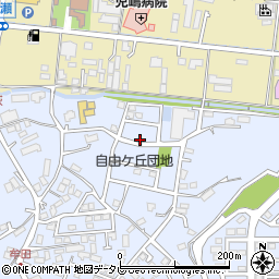 福岡県飯塚市潤野1342-9周辺の地図