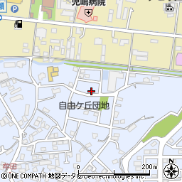 福岡県飯塚市潤野1342-8周辺の地図
