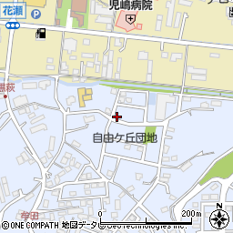 福岡県飯塚市潤野1342-11周辺の地図