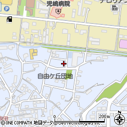 福岡県飯塚市潤野1342-3周辺の地図