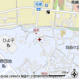 福岡県飯塚市潤野1319-10周辺の地図