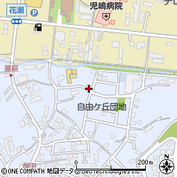 福岡県飯塚市潤野1343-1周辺の地図