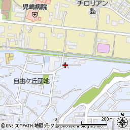 福岡県飯塚市潤野1353-6周辺の地図
