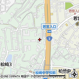 ケントパレス福岡東周辺の地図