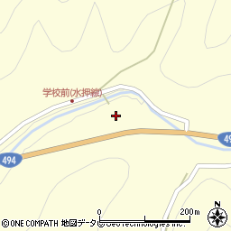 愛媛県上浮穴郡久万高原町東川4900周辺の地図